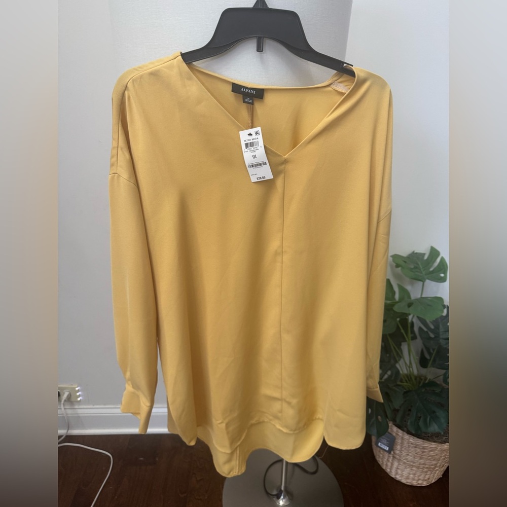 Alfani women’s blouse 1X NWT